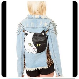 UNIF Yin Yang Cat Jacket